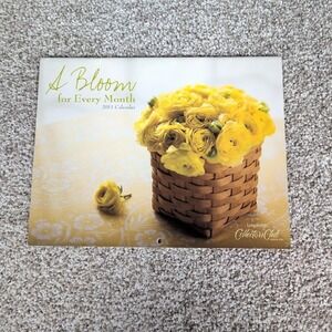 Longaberger Collectors Club 2011 Calendar A Bloom For Every Month